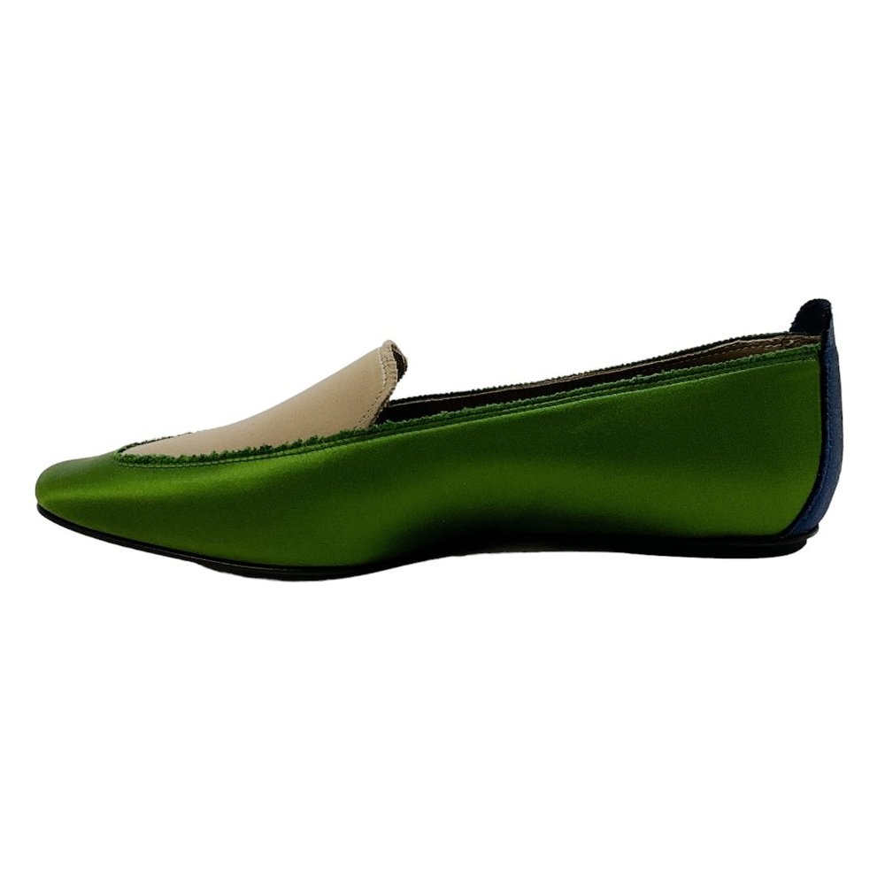 Pedro Garcia Bamboo Satin Tamer Loafers - Picture 3 of 11
